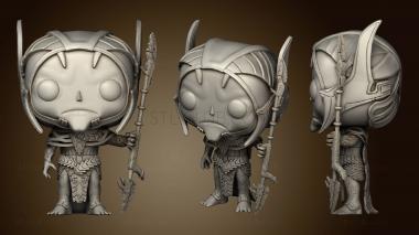 3D model Corvus Glaive Funko Julio Cesar (STL)