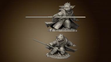 3D model Darth Yaddle Yoda (STL)