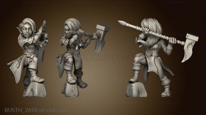 3D model Deadly Encounters Chapter Vanator The Rat Hunter Gnome Warrior (STL)