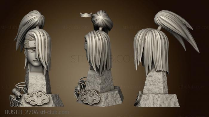 3D model Deidara from Naruto Bangs (STL)