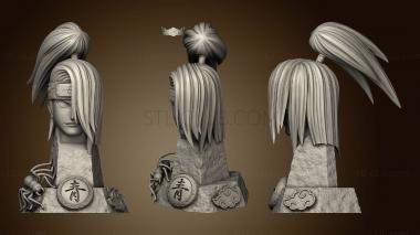 3D model Deidara from Naruto Bangs (STL)