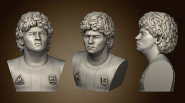 3D model Diego Maradona Burst CE small (STL)