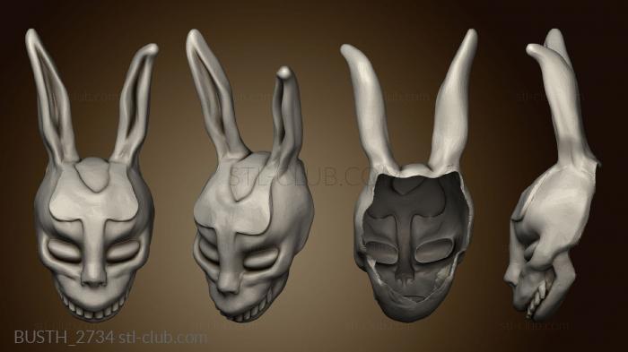 3D model Donnie Darko mask frank (STL)