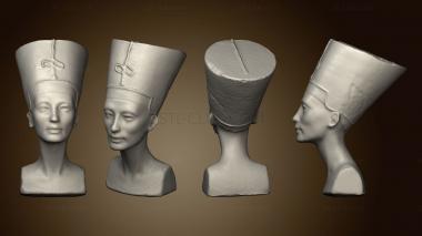 3D model Egypt Queen Nefertiti (STL)