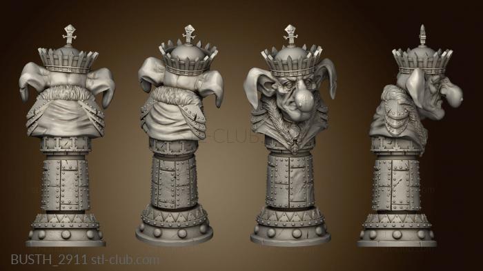 3D model Goblin Chess King (STL)