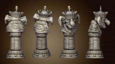 3D model Goblin Chess King (STL)