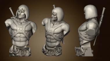 3D model He Man cartoon cut (STL)