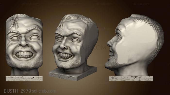 3D model Heres Johnny Book Holder (STL)