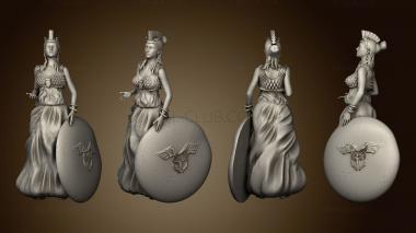 3D model Houses Knights the Zodiac Atenea (STL)