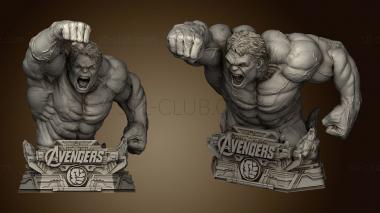 3D model Hulk Red and One (STL)