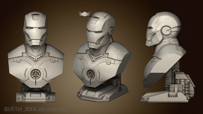 IRON MAN ironman bust