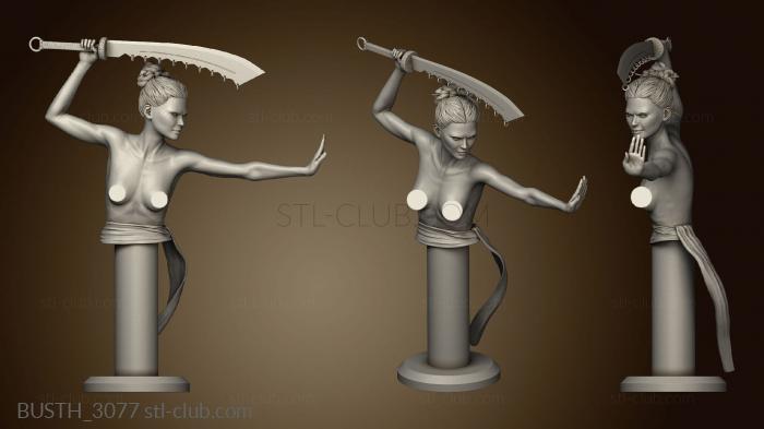 3D model Lady nsfw simple (STL)