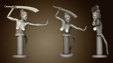 3D model Lady nsfw simple (STL)