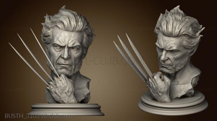 3D model logan wolverine gto paulienet (STL)