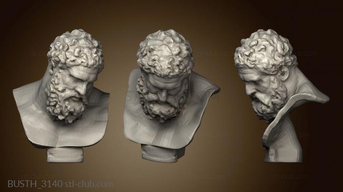 3D model Marble Farnese Hercules (STL)