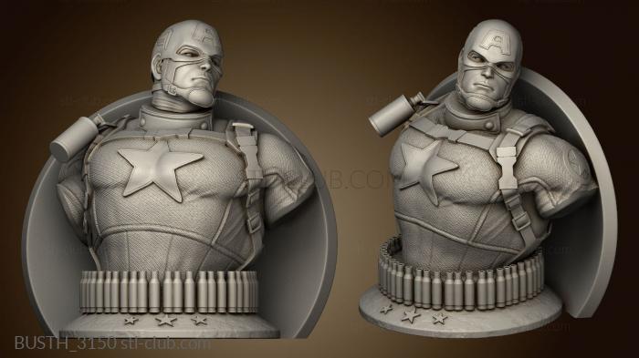 3D model Marvel Avengers Captain America (STL)