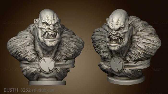 3D model Orc Chief Helmet (STL)