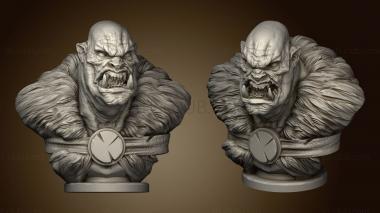 3D model Orc Chief Helmet (STL)