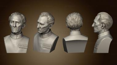 3D model Peter Cushing as Grand Moff Tarkin (STL)