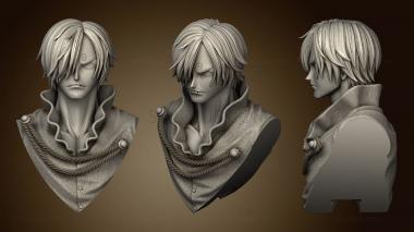 3D model Sanji from Dyas Bangs (STL)