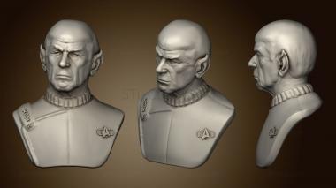 3D model Spock Old (STL)