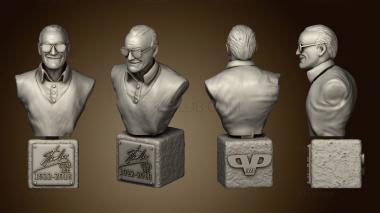 3D модель Стэн Ли (STL)