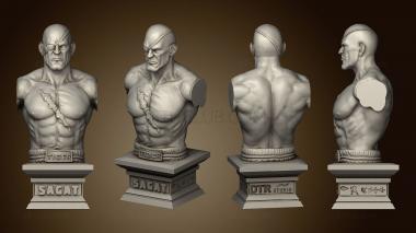 3D model street fighter sagat (STL)