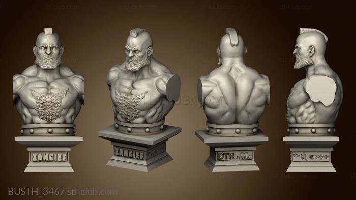 3D model street fighter stand zangief (STL)