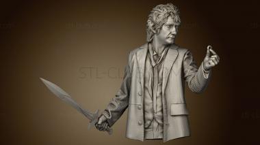 3D model The Hobbit Bilbo Baggins (STL)