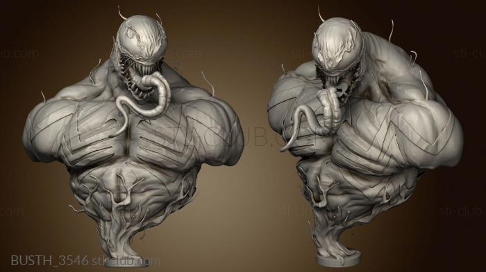 3D model Venom Coin Cabeza con encastrer (STL)