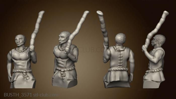 3D model War Elephant Crew Sculpt (STL)