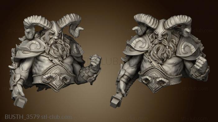 3D model Weregoat Humanoid (STL)