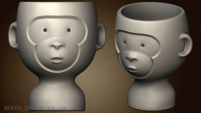 3D model Wise monkey (STL)