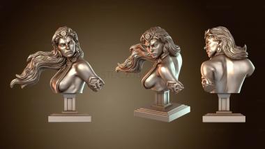 3D model Aged Belit Bust (STL)