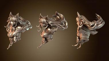 3D мадэль Бюст Ари Духа Цветения (STL)