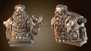 3D model Alchemist Bust Legendary (STL)
