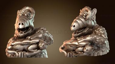 3D мадэль Альф Бюст (STL)