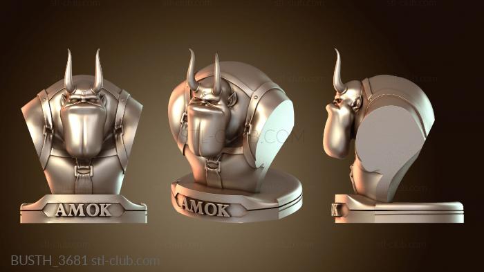 Бюсты монстры и герои BUSTH_3681