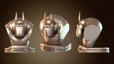3D мадэль Амок Бюст (STL)