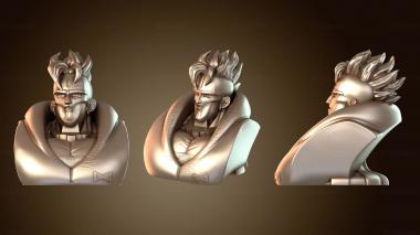 3D model Android Bust Main (STL)