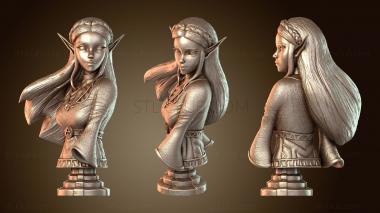 3D модель Аниме Зельда (STL)