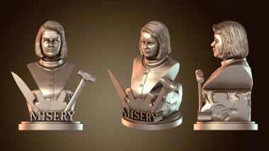 3D мадэль Бюст Энни Уилкс «Мизери» (STL)