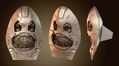 3D мадэль Антимонитор Бюст Фейс (STL)