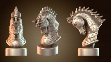 3D мадэль Бюст арабской лошади (STL)