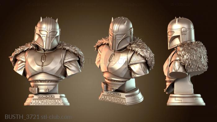 Бюсты монстры и герои BUSTH_3721