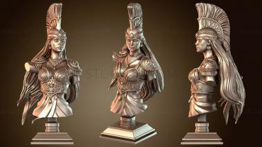 3D model Athena Bust (STL)