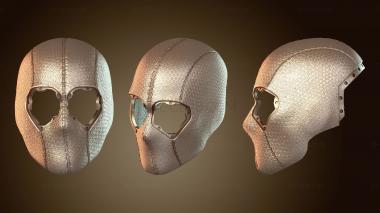 3D мадэль Текстурированная маска Atom Smasher (STL)