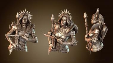 3D мадэль Королевский бюст Авелин Доунсворн (STL)