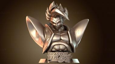 3D мадэль Бюст Бэби Вегета (STL)