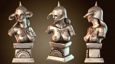 3D мадэль Варварский бюст (STL)
